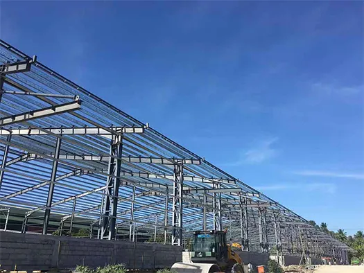 مستودع خدمات لوجستية ذو هيكل فولاذي بمساحة 9855 متر مربع (Davao، الفلبين)
