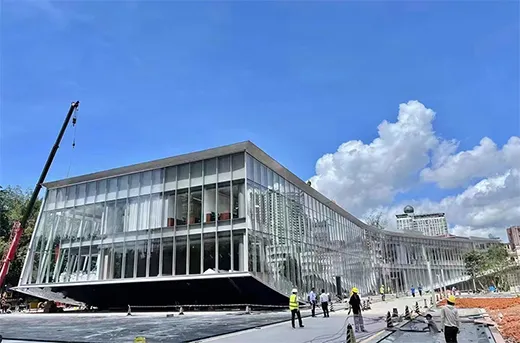 مبنى صالة معرض مدينة Shenzhen الذكية بمساحة 5251 متر مربع (الصين)