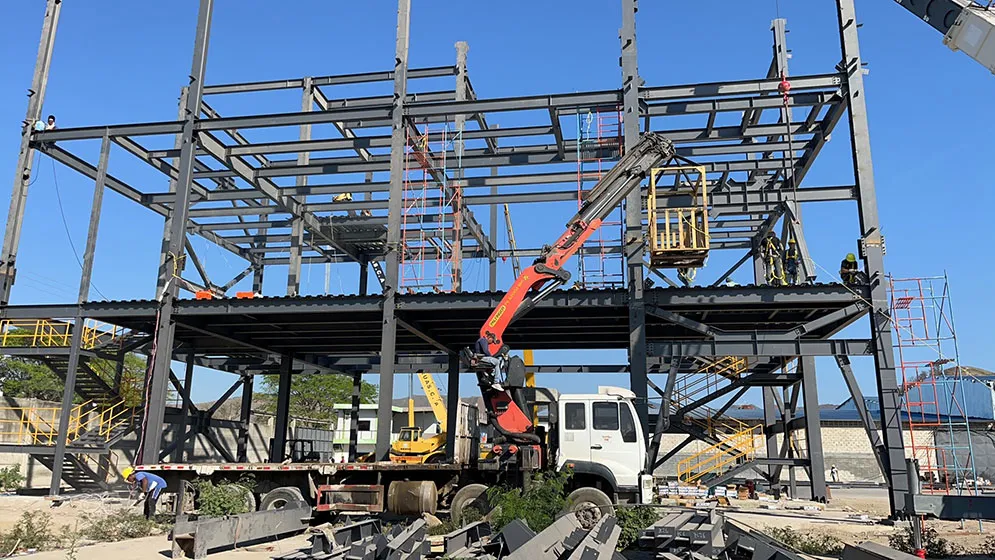 مشروع هيكل فولاذي متعدد الطوابق في فنزويلا