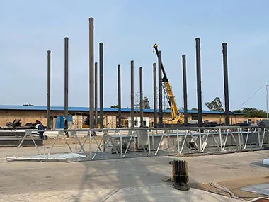 مشروع هيكل فولاذي متعدد الطوابق في فنزويلا