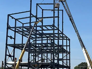 مشروع هيكل فولاذي متعدد الطوابق في فنزويلا