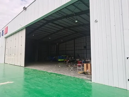 هنجر هيكل فولاذي بمساحة 1183 متر مربع (Guangzhou، الصين)