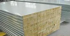 لوح الجدران الساندوتش بانل من الصوف الصخري