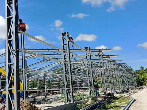 مستودع خدمات لوجستية ذو هيكل فولاذي بمساحة 9855 متر مربع (Davao، الفلبين)