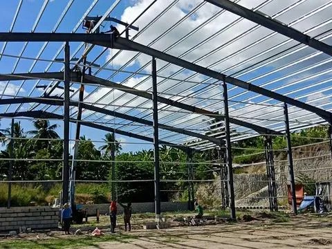 مستودع خدمات لوجستية ذو هيكل فولاذي بمساحة 9855 متر مربع (Davao، الفلبين)