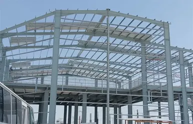 مستودع ذو هيكل فولاذي بطابق ميزانين بمساحة 1749 متر مربع (الدوحة، قطر)